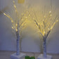 Lampe LED Arbre de Bouleau pour Décoration Intérieure