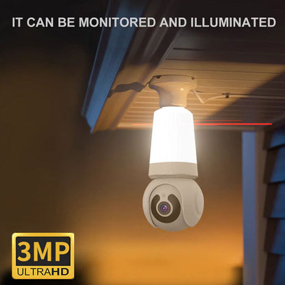 🔥Caméra de sécurité WiFi intelligente avec éclairage