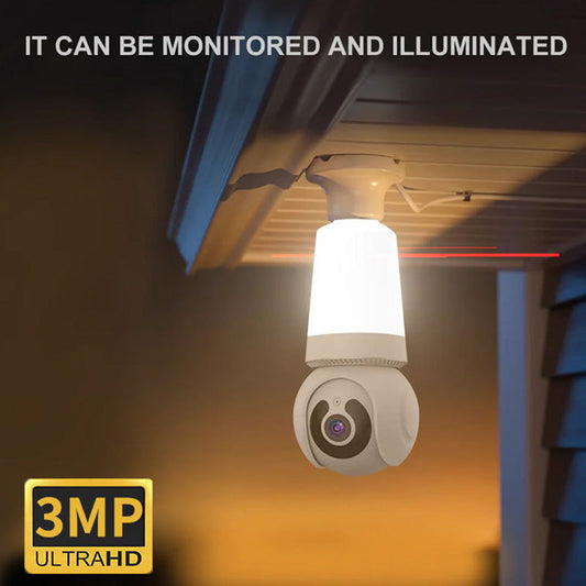 🔥Caméra de sécurité WiFi intelligente avec éclairage