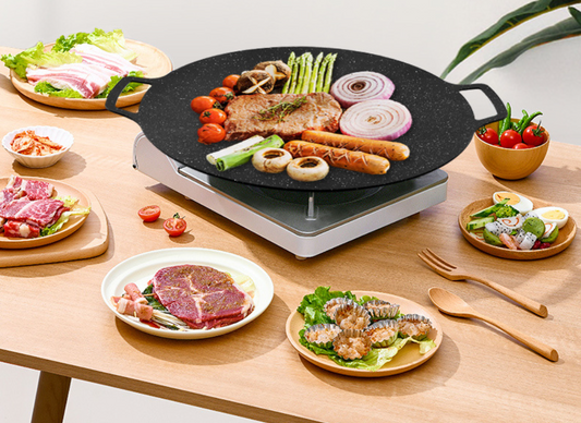 🔥 49% de réduction Hot Sale 🔥Poêle à griller multifonctionnelle avec revêtement antiadhésif médical Sone