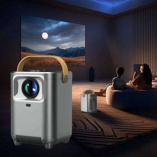 🔥2025 Nouveauté -50 % de réduction🔥Ensemble de mini projecteur HD portable