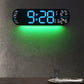 ⏳Spécial à durée limitée⏰Horloge murale numérique LED décorative multifonctionnelle🕰️