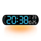 ⏳Spécial à durée limitée⏰Horloge murale numérique LED décorative multifonctionnelle🕰️