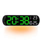 ⏳Spécial à durée limitée⏰Horloge murale numérique LED décorative multifonctionnelle🕰️