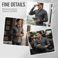 📢64% de réduction！！！📍Chemise Boutonnée à Manches Longues à Col Revers de Couleur Unie pour Homme
