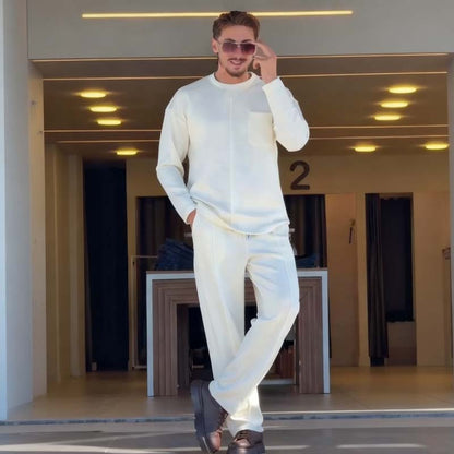 🔥 Ensemble Casual Homme – Doux, Élastique et Prêt pour la Saison !
