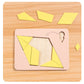 🧩50% DE RÉDUCTION✨Puzzle Tangram en Bois🔷7 Formes Géométriques Classiques pour Développer la Créativité et la Logique des Enfants🔺