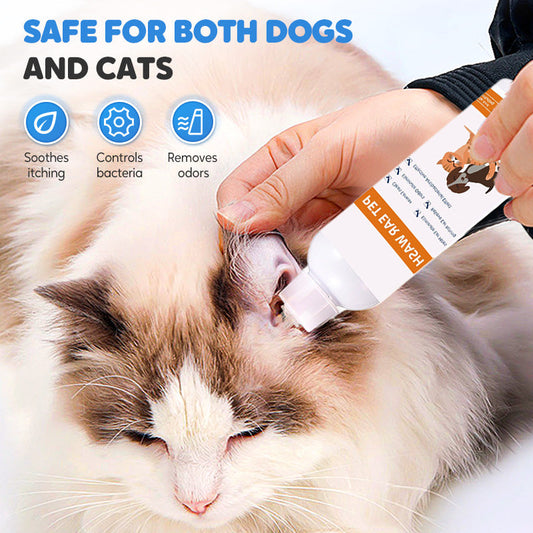 📢Achetez-en 2 obtenez-en 1 gratuit🔥Nettoyant pour oreilles pour chiens et chats