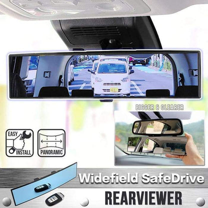 🚗👁️ Rétroviseur Extérieur Courbe Large pour Voiture – Vision Grand Angle, Installation Facile & Universel (Conduite Sécurisée avec Meilleure Visibilité !)