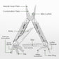 Pince multifonction pliable 12 en 1 en acier inoxydable