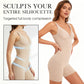 📢📢62 % de réduction !!!🎅Body Sculptant pour Femme Sans Coutures à Fermeture Éclair Avant avec Contrôle du Ventre