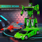 🔥50% de réduction ! Voiture jouet à transformation par collision pour enfants – Design réaliste, sans piles & sécurité garantie 🚗🤖
