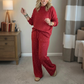 🔥Ensemble 2 pièces pour femme comprenant un pull à paillettes et un pantalon