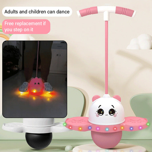 🎈 60% DE RÉDUCTION ! 🧒 Jouet d‘Équilibre et Saut – Lumières Colorées, Rebond Actif & Développe la Coordination Motrice ⚡✨