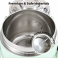 🥤 60% DE RÉDUCTION ! 🍱 Bocal Alimentaire Isotherme 1,5L en Acier Inoxydable – Garde Chaud/Froid 12h, Sans BPA & Couvercle-Bol Pratique 🍵