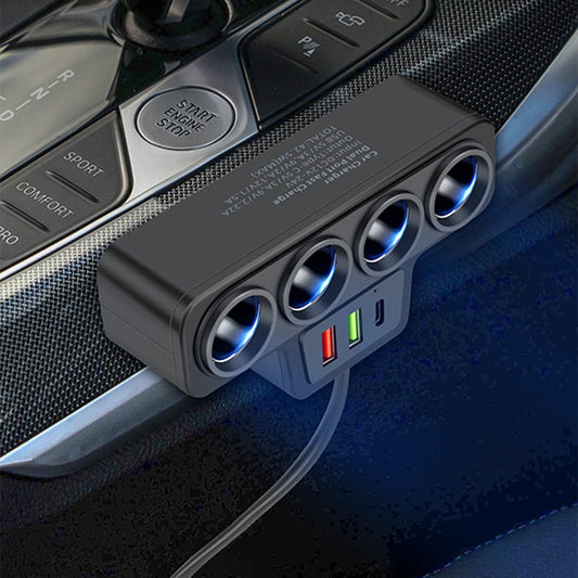 🔥Offres spéciales - Adaptateur allume-cigare 7 en 1 - Puissance 120 W!⚡