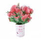 Carte de vœux avec bouquet en relief 3D