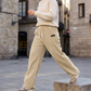 🤎 LE CONFORT AVEC UNE TOUCHE RÉTRO | Pantalon Large en Velours Côtelé -50 %