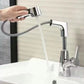 📢50% de réduction⏰Robinet de Salle de Bain à 1 Trou avec Douchette Extractible