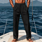 🔥 Stock limité −50% ! 🎉 Pantalon en Lin Respirant pour Homme – Léger, Coupe Décontractée ✨🌬️