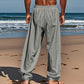 🔥 Stock limité −50% ! 🎉 Pantalon en Lin Respirant pour Homme – Léger, Coupe Décontractée ✨🌬️
