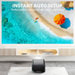 🎬 60% DE RÉDUCTION ! 📽️ Projecteur Full HD avec Mise au Point Automatique Intelligente – Image Ultra-Claire, Correction Trapézoïdale & Haut-Parleurs Intégrés 🏠✈️ livraison gratuite