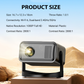 🎬 60% DE RÉDUCTION ! 📽️ Projecteur Full HD avec Mise au Point Automatique Intelligente – Image Ultra-Claire, Correction Trapézoïdale & Haut-Parleurs Intégrés 🏠✈️ livraison gratuite