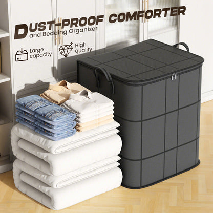🧼✨ Sac de rangement anti-poussière pour couettes et literie – Imperméable, gain de place et fermeture éclair sécurisée 🗄️🛏️ -50 % !