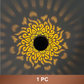 🌞 50 % DE RÉDUCTION MAINTENANT ! 🌀 Lampe solaire mandala – Projection de motifs époustouflants, design 2 en 1 pour sol et mur, étanche IP65, allumage/extinction automatique 🌿