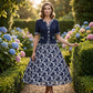 🔥69% DE RÉDUCTION – TEMPS LIMITÉ💎 Elegant Floral Print A-Line Dres