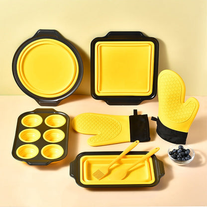 📢📢50% de réduction !! ⏰Ensemble de 8 ustensiles de cuisson en silicone