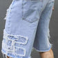 🩳 50% DE RÉDUCTION 🔥 Short en jean déchiré pour homme – Design usé & effiloché, tissu respirant – Look urbain tendance, parfait pour l’été, les festivals ou les journées décontractées ✨