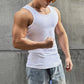 Débardeur pour homme, coupe ajustée et musclée