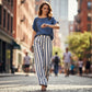 ⏳Spécial à durée limitée⏰Ensemble deux pièces chic de style bohème pour femme👚👖