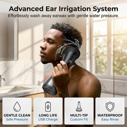 ✨💦50 % de réduction + livraison gratuite 🔥 Kit Nettoyeur d'Oreilles Électrique Rechargeable