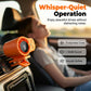 🌀🌬️ PROMO FLASH 50% ! Ventilateur Personnel USB Mains Libres – Fixation Grille Aération Voiture ou Bureau, Écran LED, Silencieux (<36dB), Batterie 2000/4000mAh, 3 Couleurs 🚗