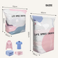 ❤️Vente directe d'usine ◼️ Grand sac de rangement sous vide compressible ne nécessitant pas de pompe ☄️ Très pratiques ☄️ Meilleur rapport qualité-prix