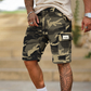 🎉 PROMO 2026 – Déjà +50 000 ventes !💞  Short Cargo Tactique Homme – Camouflage, Multi-Poches, Taille Élastique ✨
