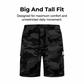 🎉 PROMO 2026 – Déjà +50 000 ventes !💞  Short Cargo Tactique Homme – Camouflage, Multi-Poches, Taille Élastique ✨
