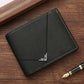 Portefeuille classique fin et portable pour homme