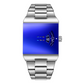 ⌚ 50% DE RÉDUCTION! ✨ Montre à Quartz pour Homme, Cadran Carré – Style Vintage, Mouvement Précis & Bracelet en Cuir Confortable 💼