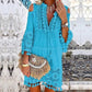👗 50% DE RÉDUCTION 🌸 Robe femme large en coton & lin brodée – Coupe ample, respirante & anti-UV – Motif délicat, style bohème chic & polyvalente – parfaite pour l’été ☀️✨