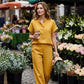 👚 50 % DE RÉDUCTION ! 🌸 Ensemble décontracté pour femme – T-shirt et pantalon long – Confortable, élégant et parfait pour le quotidien, le travail ou les loisirs 💃