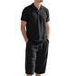 Ensemble chemise et pantalon décontracté en lin pour homme