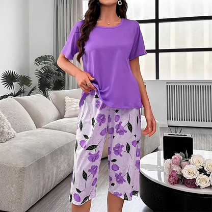 🌸New Arrival Hot Sale 🔥Ensemble décontracté extensible et confortable pour femme (ensemble 2 pièces)