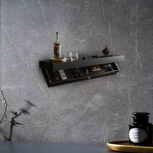 🌞Réveil printanier : 50 % de réduction !💎 Étagère murale suspendue luxueuse avec compartiment secret – Bois massif – Rangement discret pour vos objets de valeur – Design moderne