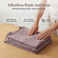 🌿💘 PROMO FLASH 50% ! Ensemble Décontracté Femme 2 Pièces – Tissu Premium Doux, Pantalon Large Confy, Silhouette Fluide, Parfait pour la Maison & le Quotidien 🏡