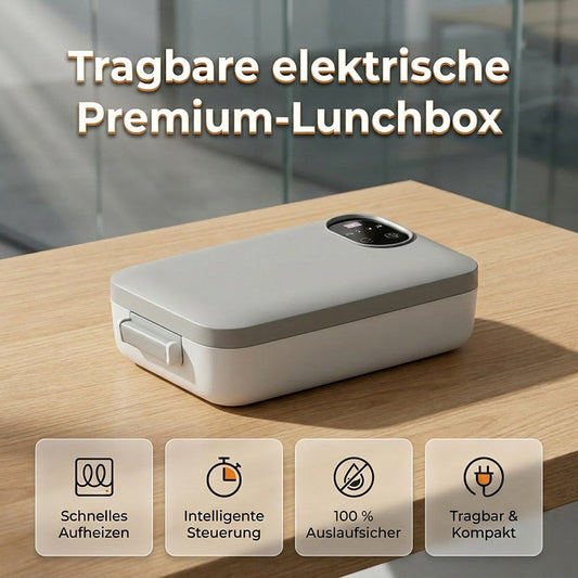 🍱⚡ PROMO FLASH 50% ! Boîte à Lunch Électrique Portable Auto-Chauffante – 7200mAh, Sans Fil, Acier Inox 304, 900ml, Silencieuse, Idéale Bureau & Pique-Nique ✨