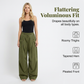 👖 60 % DE RÉDUCTION EN CE MOMENT ! 🏆 Pantalon lanterne plissé et volumineux – Fluide, élégant et à jambes larges – idéal pour un look estival chic ou une occasion formelle ✨
