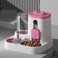 Distributeur automatique 2-en-1 de nourriture et d'eau pour animaux